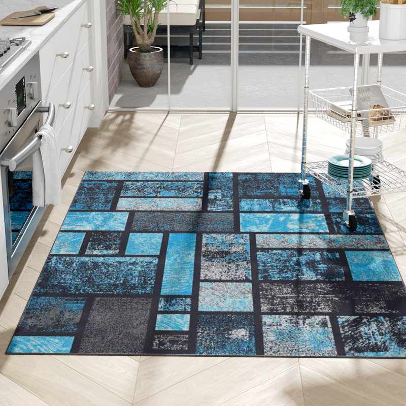 Catalan Geometric Indoor Rug, Rectangle 7'10" x 10'2"