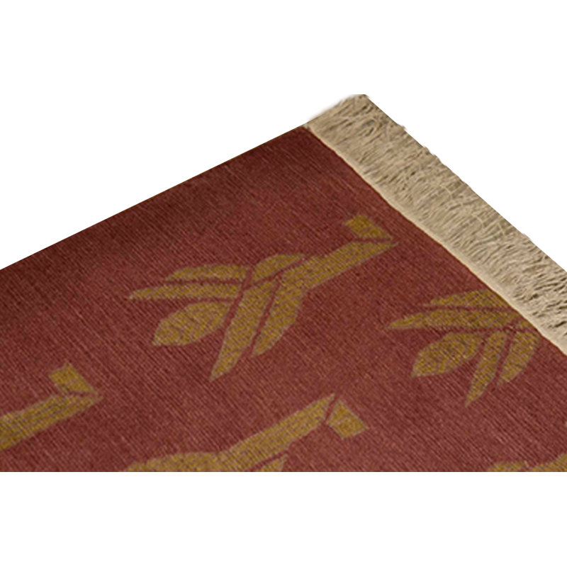 Hand Woven Wool Geometric Area Rug