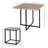 Moya 4 - Person Trestle Dining Set-98496123