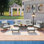 6-Pieces All Weather PE Wicker Sofa Set with Double Cushions and Wood Table Top for Outdoor Comfort and Style