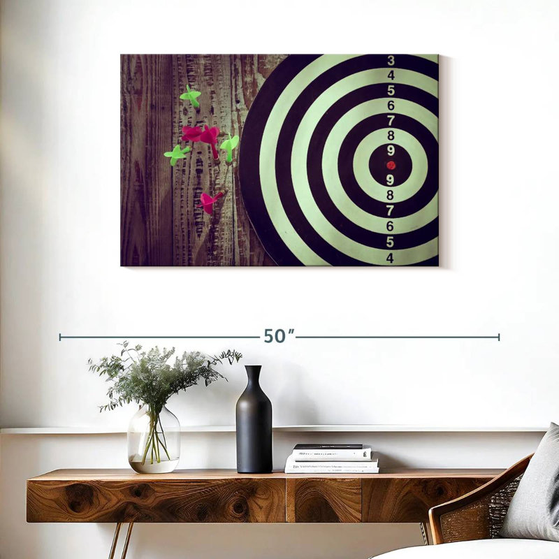 Senne Darts, 24" H x 36" W