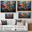 Teal Dream Catcher Dreams In - Dreamcatcher, art mural-91644298-91644299