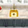 Brightwork 16.63'' L Dual Mount Single Bowl Brass Kitchen Sink