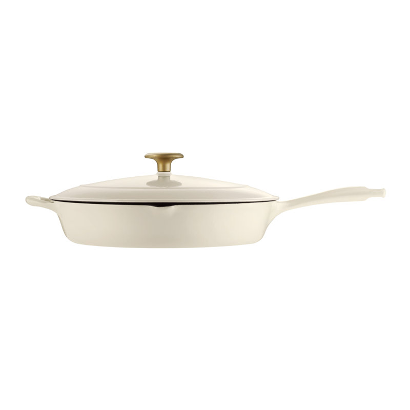 Tramontina Bestow Specialty Pan with Lid, White