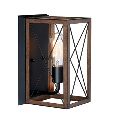 Duwe Steel Flush Mounted Sconce