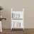 Rolling 4-compartment Book Storage and Display Stand-1869207957