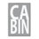 «Cabin Word» sur giclée sur toile grise par Jamie MacDowell