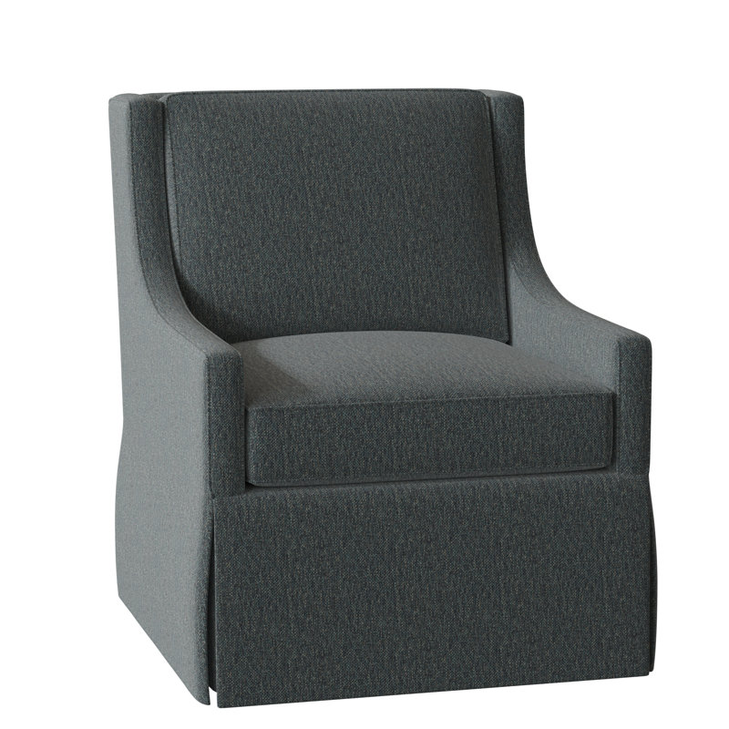 Kimball Swivel Slipcovered Armchair, Oasis (9508 97), Swivel