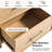 Callahan 28''W Modern 2-Drawer Fully Assembled Nightstand Built-In Outlets Set of 2