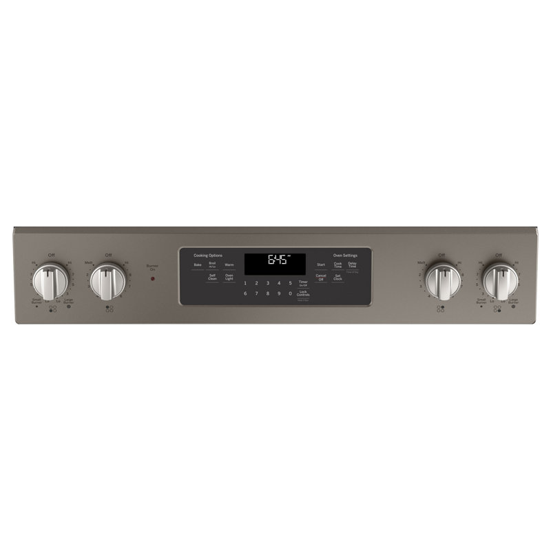 30" 5.3 cu ft. Slide-in Electric Range, Slate