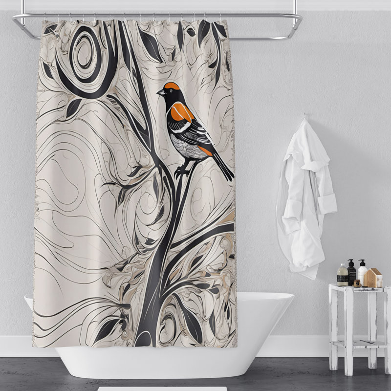 Rideau de douche Gothenburg, L 70 po x H 83 po