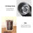 2 Pack Gravity Electric Salt And Pepper Grinder Set Lithium Battery Rechargeable