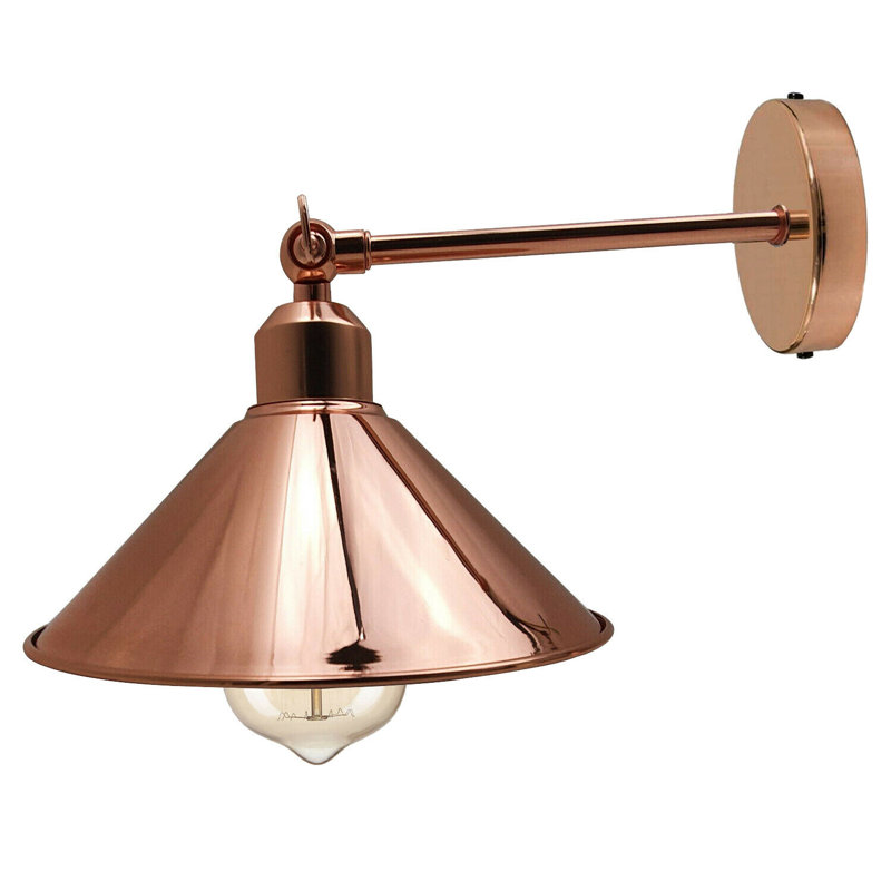 Helton Armed Sconce, Rose
