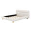 Contemporary Low Profile Upholstered Bed