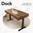 Home Office Height Adjustable Standing Desk With 3 Drawers-1499749858