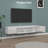 70"Glossy TV Stand with LED Light Media Console, Fits TVs Up to 80"-1492165317