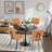 Donivee Flaux Leather Upholstered Dining Chairs (Set of 2)-664490625
