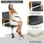 Fauteuil de salon pivotant en similicuir Kriselle-1182673597