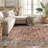 Calista Multi Vintage Rug – Machine Washable Flat Pile With Non-Slip Backing-1491264514-1492067105