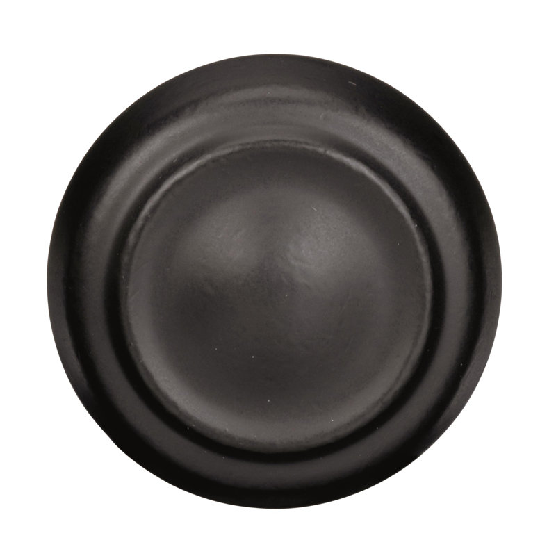 Poignée champignon Kane, Bronze noir, H 1,1875 po x l 1,1875 po x P 1,1875 po
