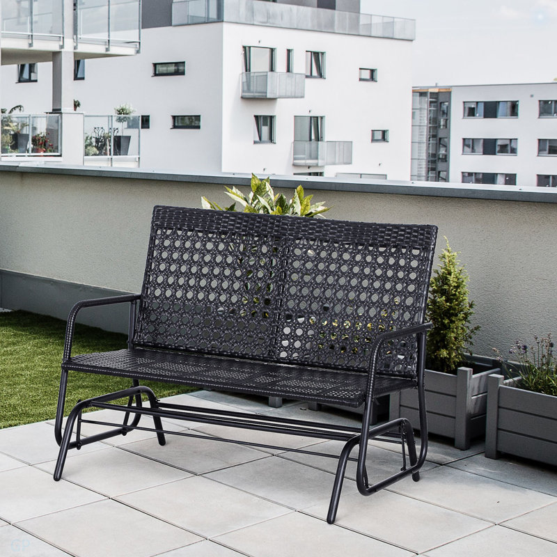 Chaise berçante de patio pour 2 personnes