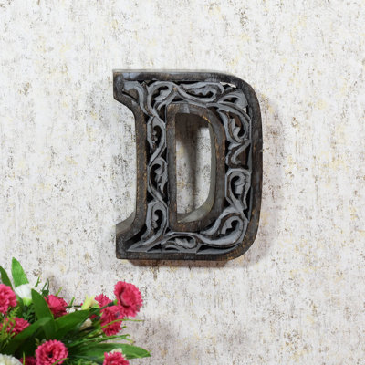 Eastford Text & Numbers Letter Block