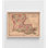 Rétro carte de la Louisiane, impression d'affiche encadrée Pelican State, art mural Louisiana