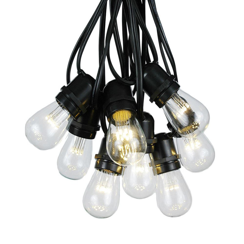 Guirlandes d’extérieur 330 pi. 165-Light, Noir