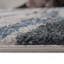 Tapis tissé à rayures bleues