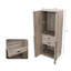 Armoire-penderie autoportante à module moderne avec tringle, tiroirs et tablettes Lee-1581041415
