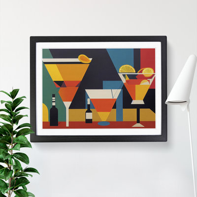 Retro Cocktail Vol.5 - Single Picture Frame Painting