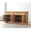 Buffet rectangulaire en bois massif 62,99 "brun