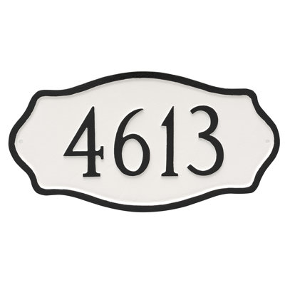 Hampton Address Plaque Frame