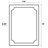 Hallie High-Low Minimalist Curve Geometric Black/White Rug-1975701716