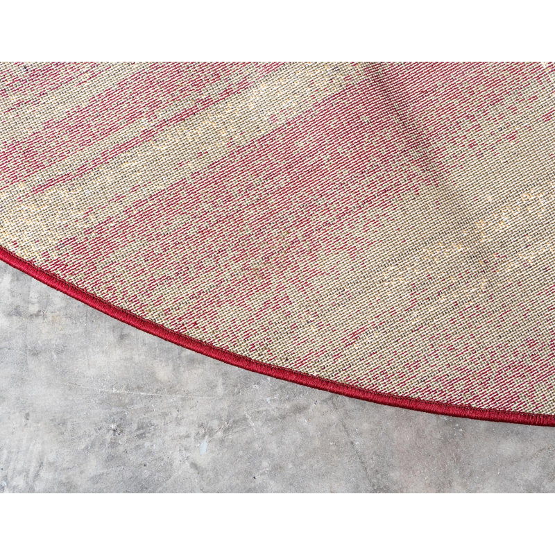 Tapis abstrait Ivetta, Round 5'3"