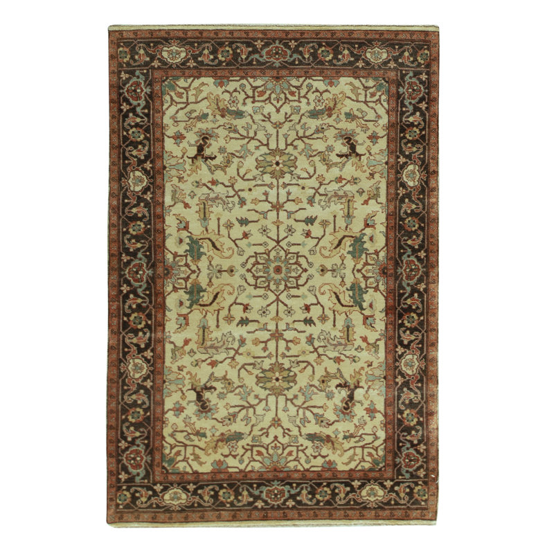 Tapis naturel de haute qualité noué à la main