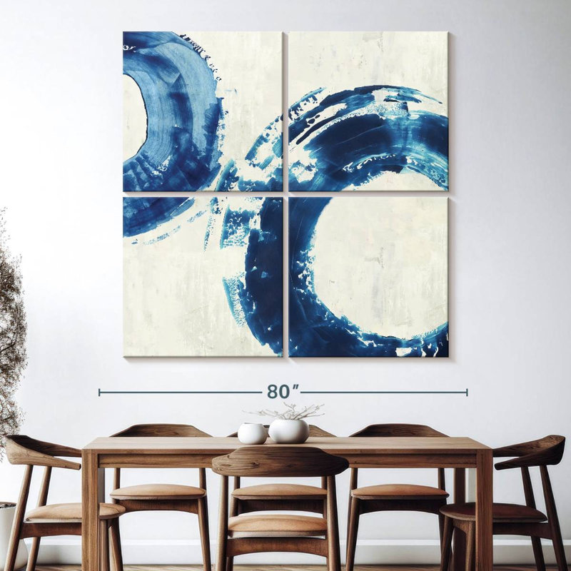 Ring Stroke II, 74" H x 74" W