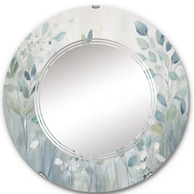 Kaleburnu - Miroir mural moderne rond