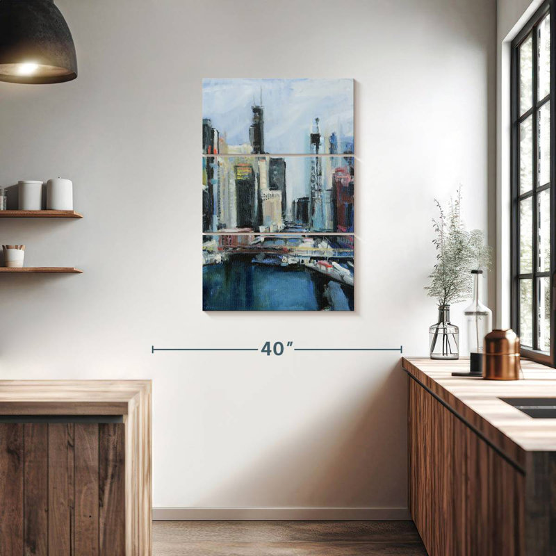 Sireci River View, 38'' H X 24'' W