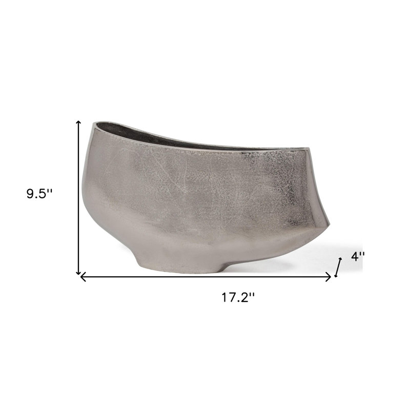 Vase de table en aluminium 10 po