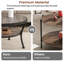 Table basse ronde à 2 niveaux avec bords festonnés Aderes-975174606