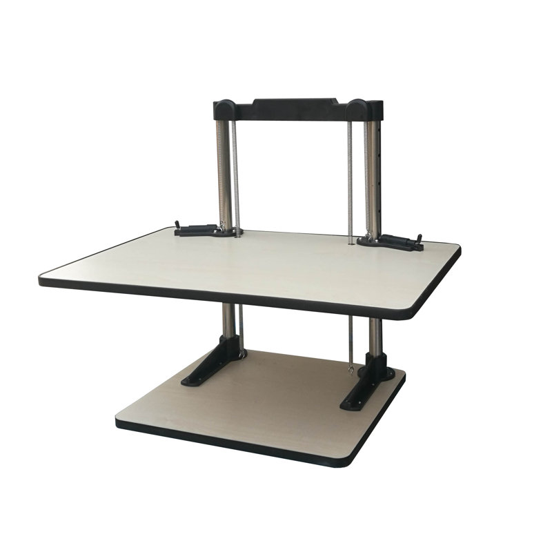 Height Adjustable Standing Desk Ergonomic Sit Stand Desk Solution with Springs