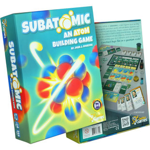 Subatomic: an Atom Building Game 2nd Edition Board Games for Adults & Family