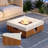 Concrete Propane Fire Pit Table-856091571-859329875