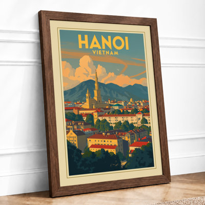 Postcard From Hanoi Vintage - Print