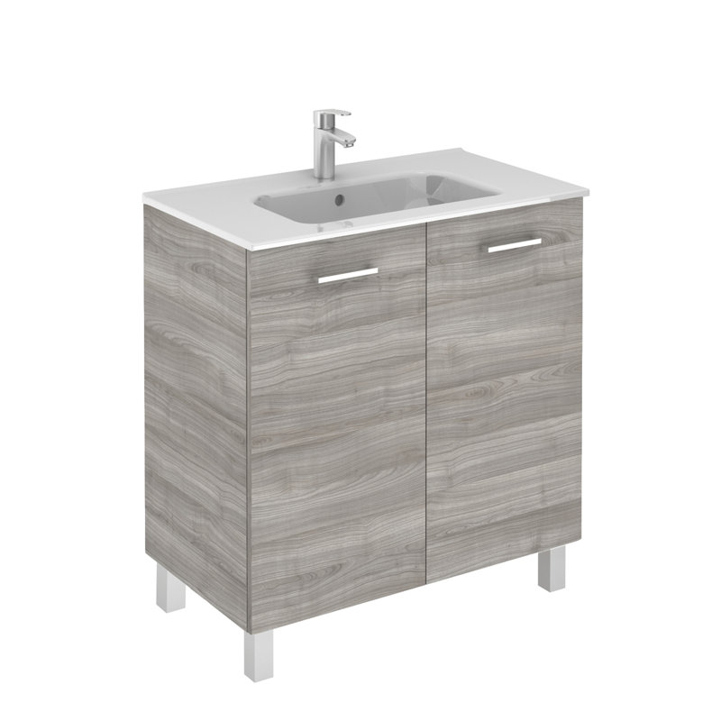 Logic 31.5'' W Single Vanity, Sandy Gray