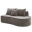 Grand canapé modulaire moderne, en mousse et en polyester, parfait pour le salon