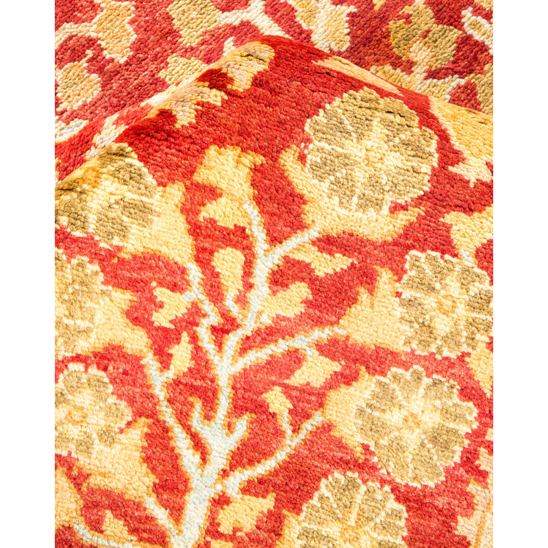 Sharone One-of-a-Kind 6' 1" X 9' 1" Hand Knotted Area Rug