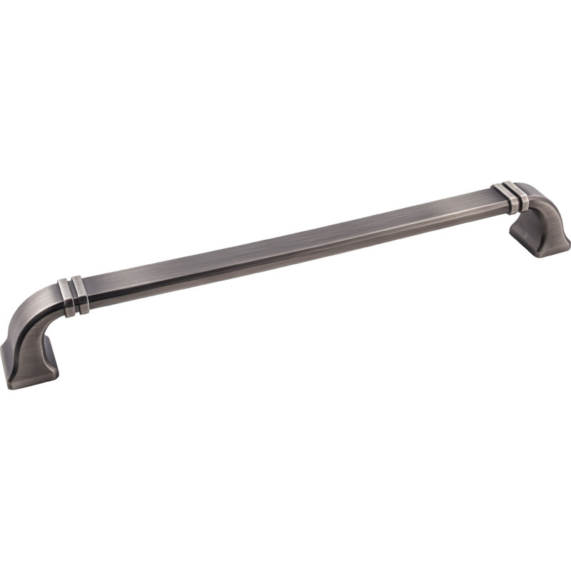 Ella Bar Pull, Brushed Pewter, 6 5/16