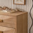 Deitz 6-Drawer Wooden Dresser with Sculpted Front